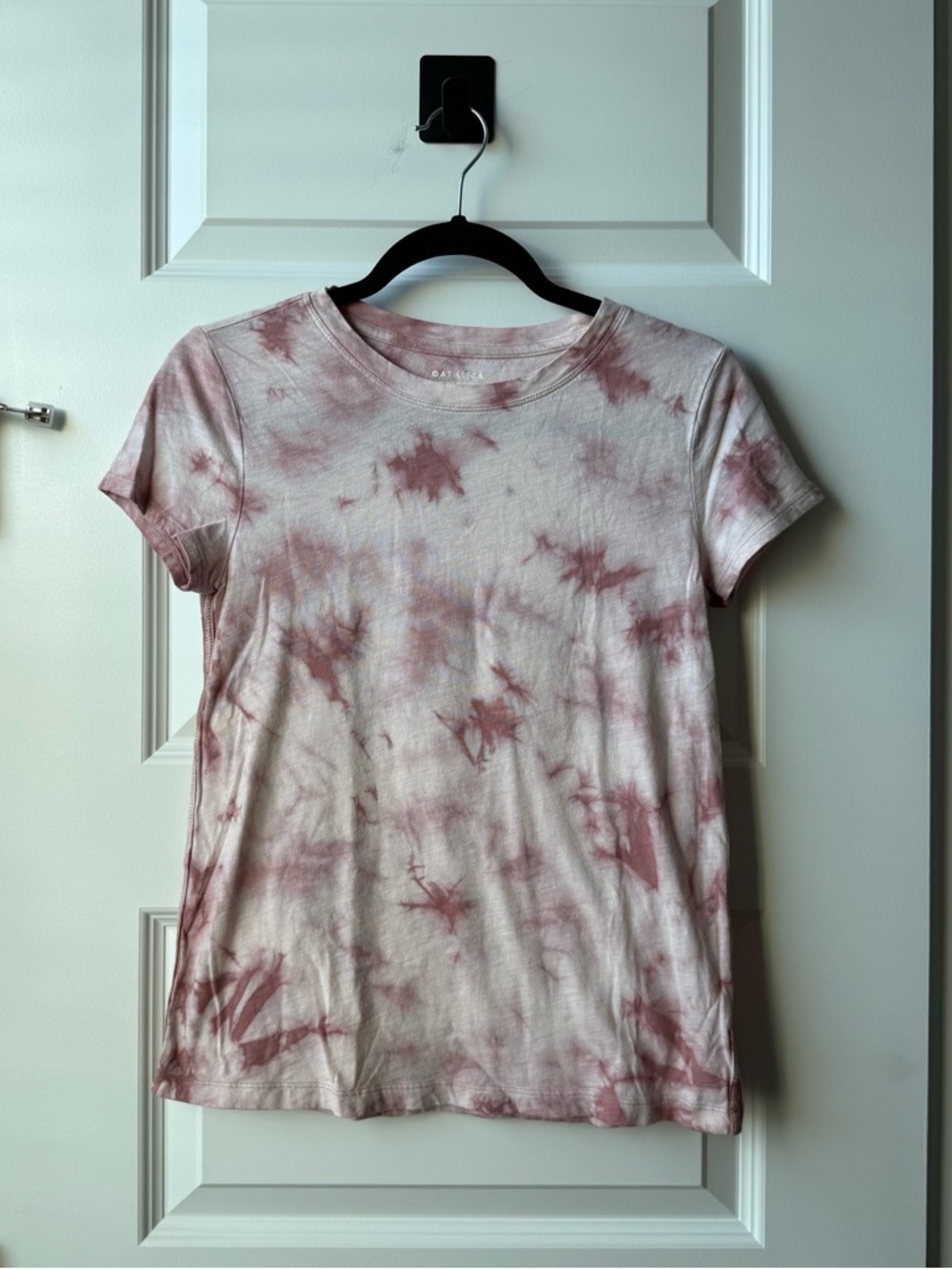 Athleta Women’s Pink Tie Dye Short Sleeve Tee XS